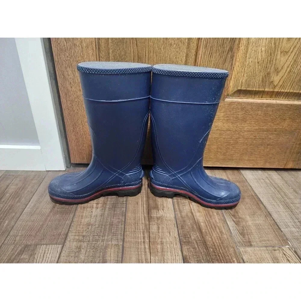 Women’s NORTHERNER High Waterproof Rubber Hunting Hiking Boots. Blue. Size 6 - Picture 2 of 6